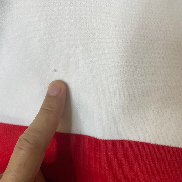 Vintage Daignault Canada Hockey Jersey Mens‎ L White Red Blue Long Sleeve - Picture 4 of 10